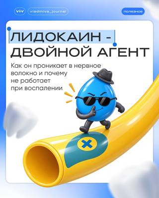Лидокаин в стоматологии — механизм действия и влияние воспаления.